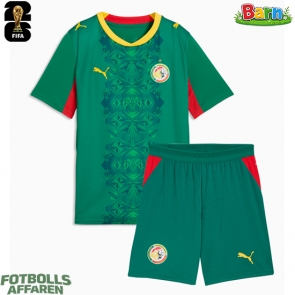 Senegal Bortaställ Barn VM 2026 Kortärmad (+ Korta byxor)